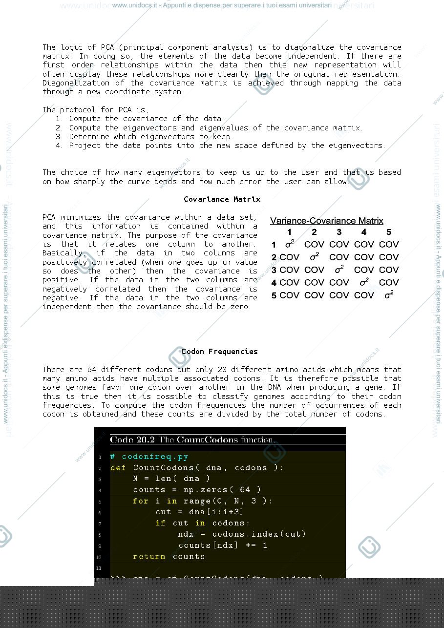 Anteprima pagina 3 — Programmazione per bioinformatica