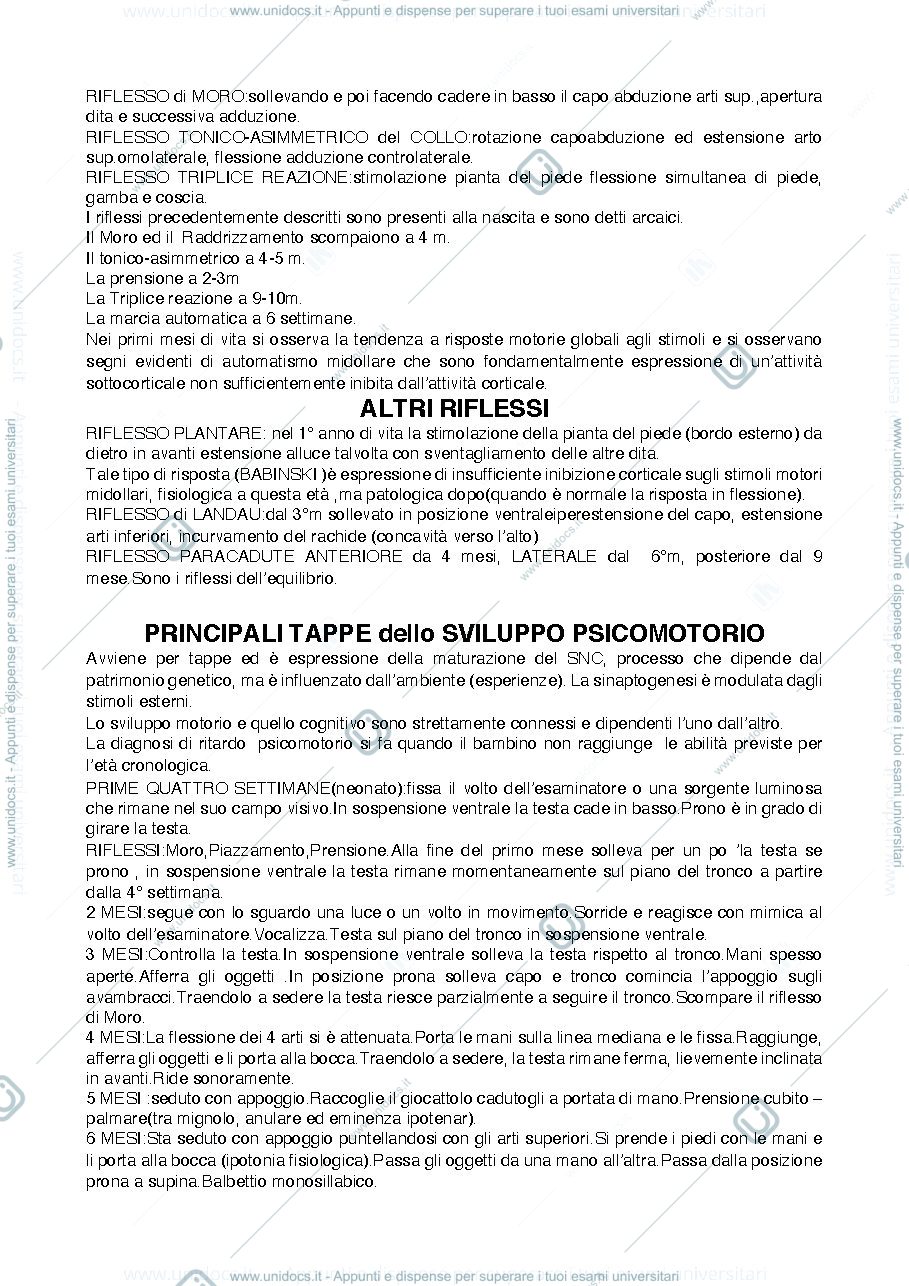 Anteprima pagina 3 — Riassunto Lezioni