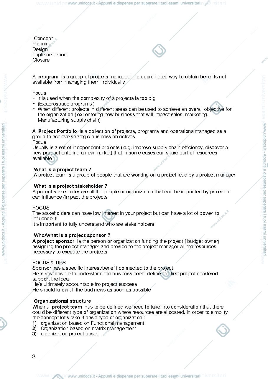 Anteprima pagina 3 — Riassunto