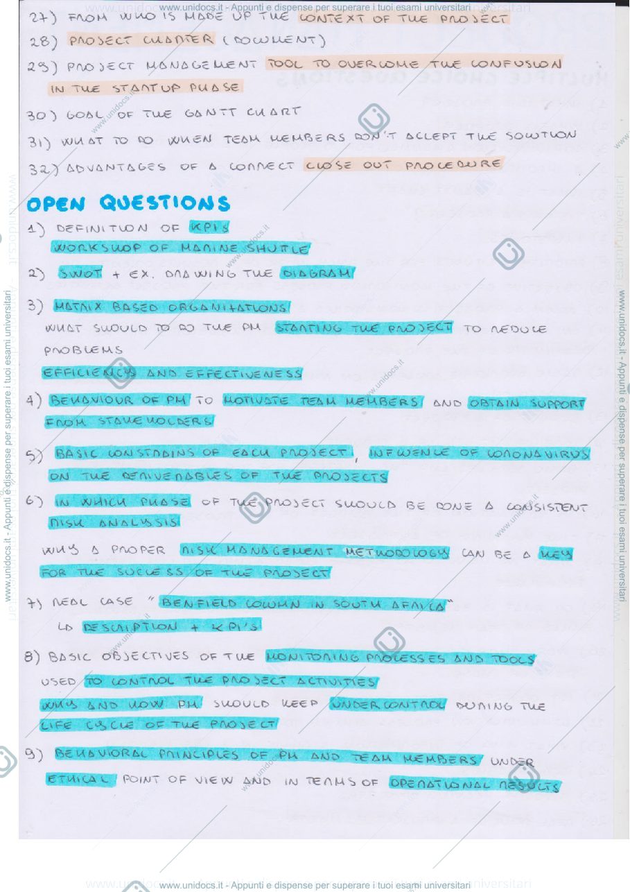 Anteprima pagina 2 — PROJECT MANAGEMENT IN OFFSHORE ACTIVITIES