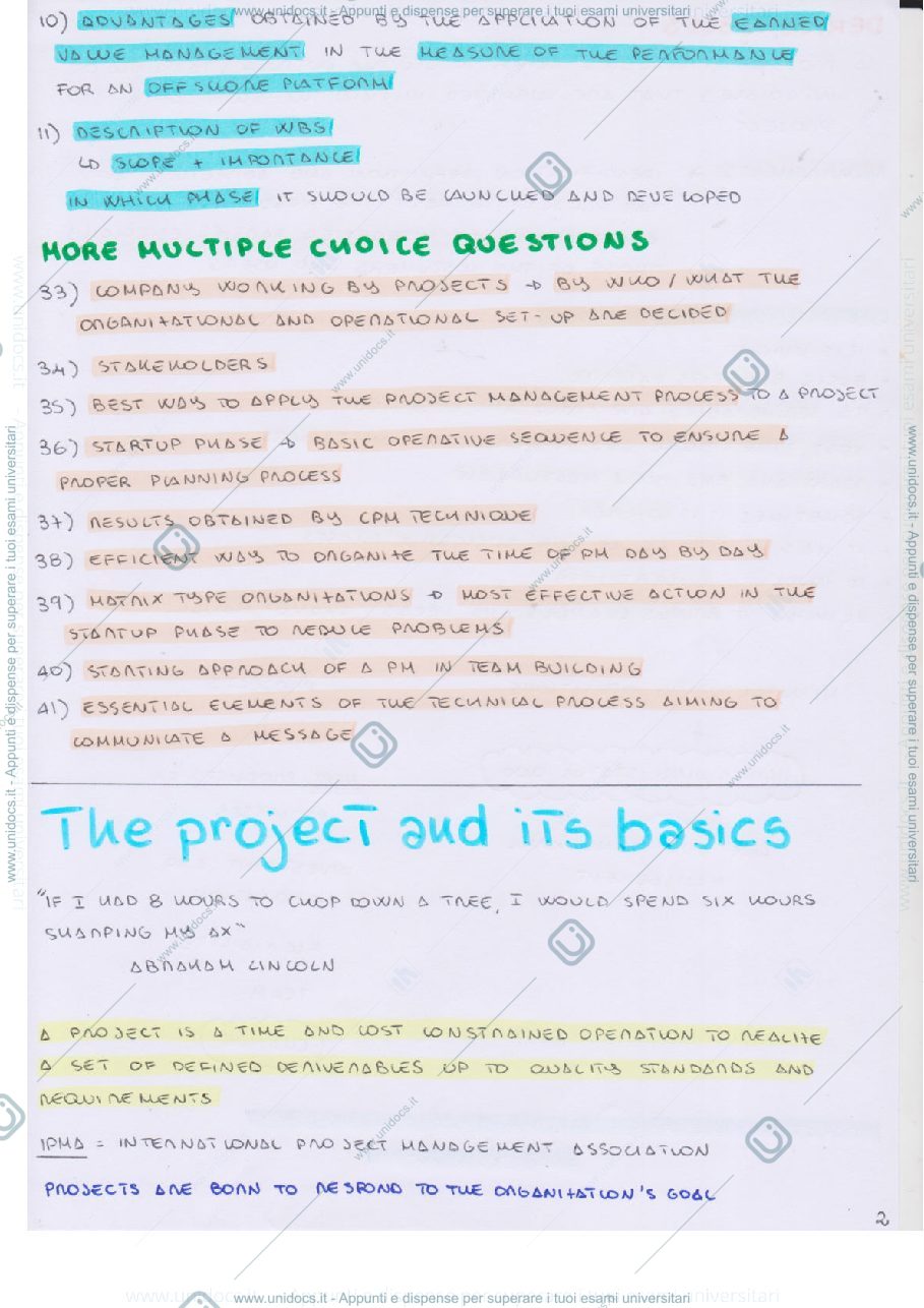 Anteprima pagina 3 — PROJECT MANAGEMENT IN OFFSHORE ACTIVITIES