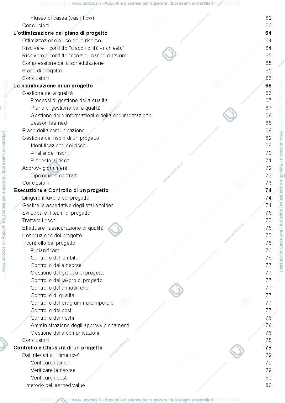 Anteprima pagina 3 — APPUNTI DI OPERATION E PROJECT MANAGEMENT