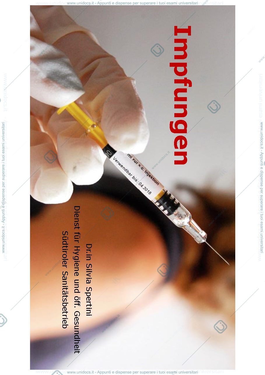 Anteprima pagina 1 — Impfungen