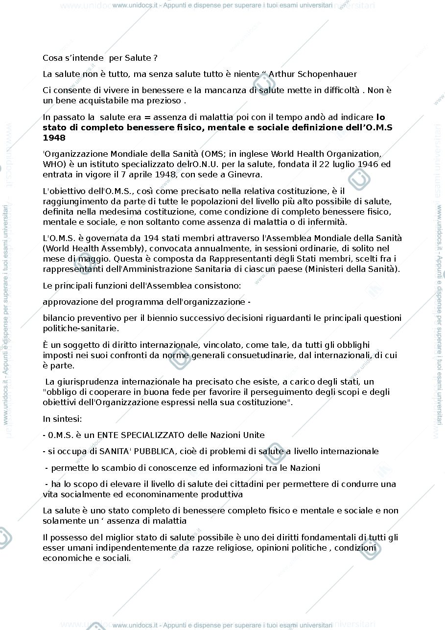 Anteprima pagina 1 — Promozione della salute