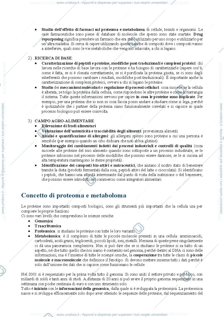 Anteprima pagina 2 — Proteomica 