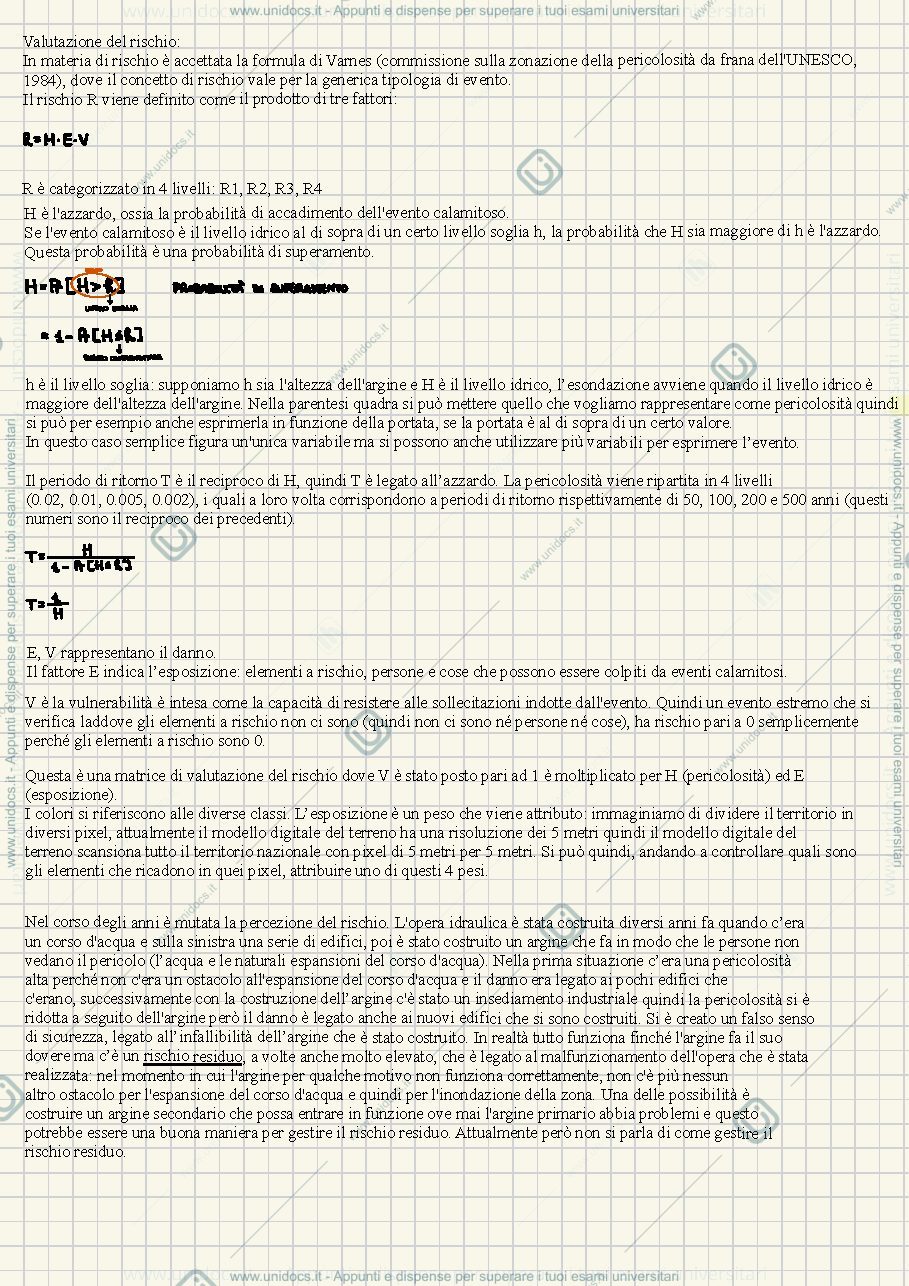 Anteprima pagina 3 — Protezione idraulica del territorio - 6 cfu