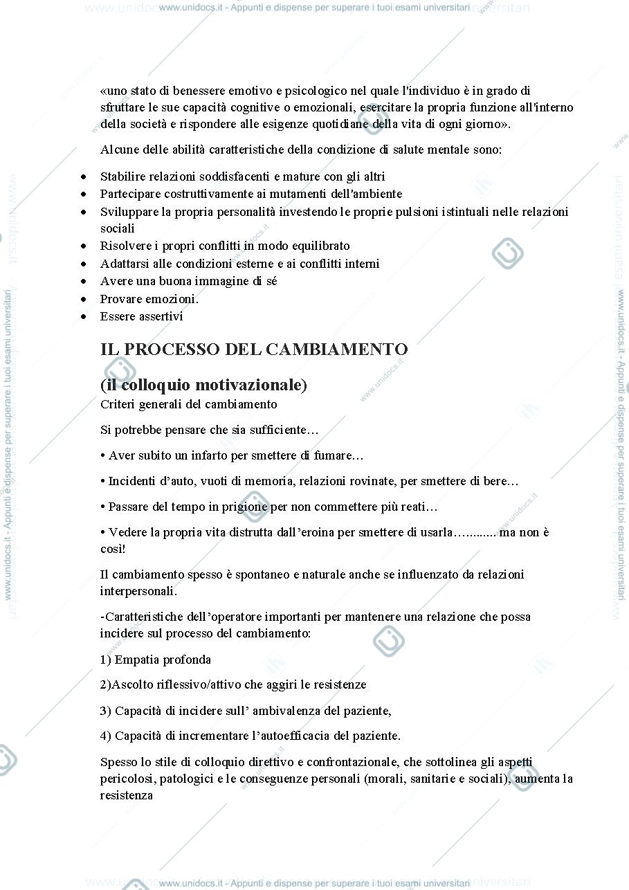 Anteprima pagina 2 — Appunti psichiatria