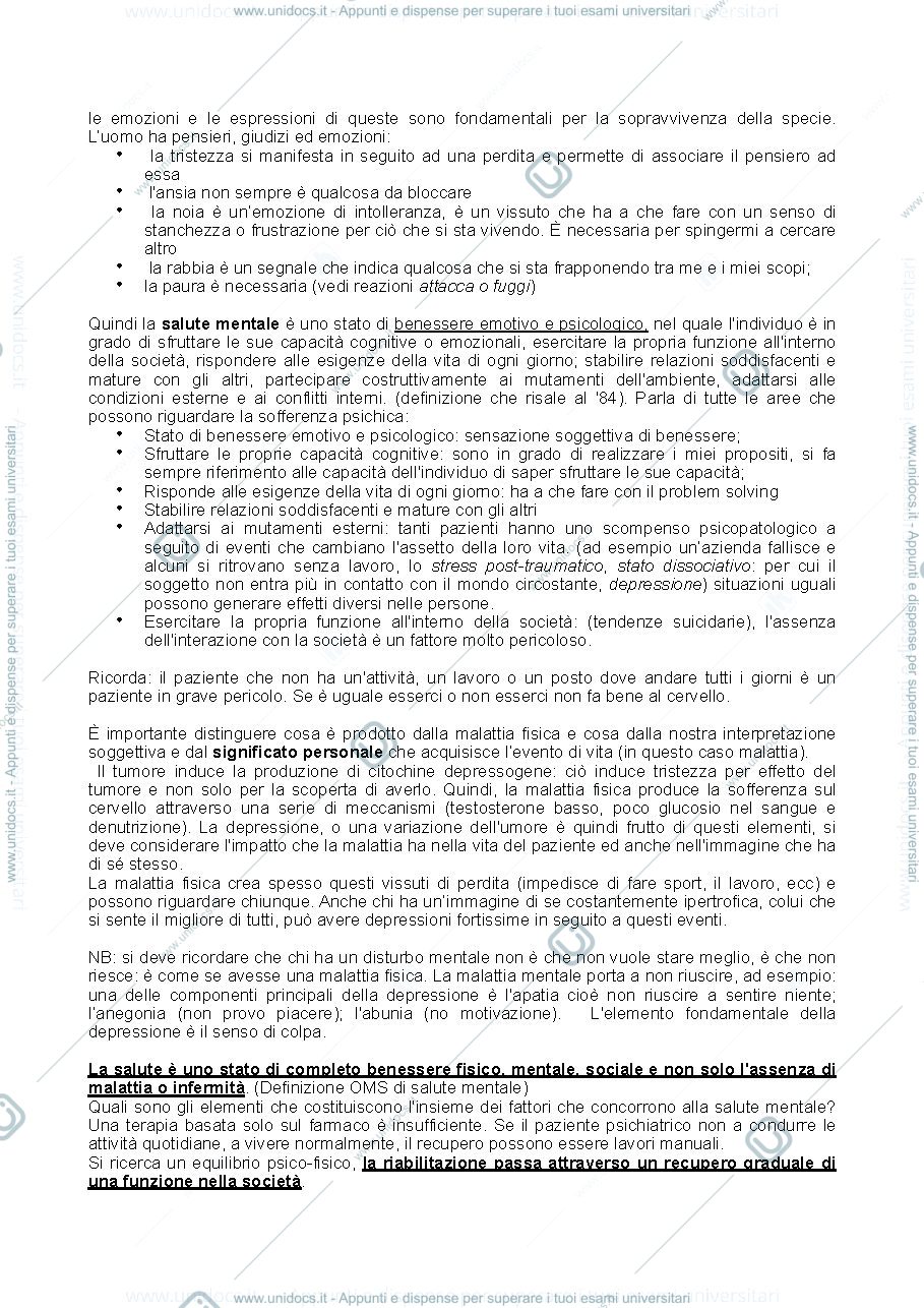 Anteprima pagina 3 — Appunti di Psicopatologia 