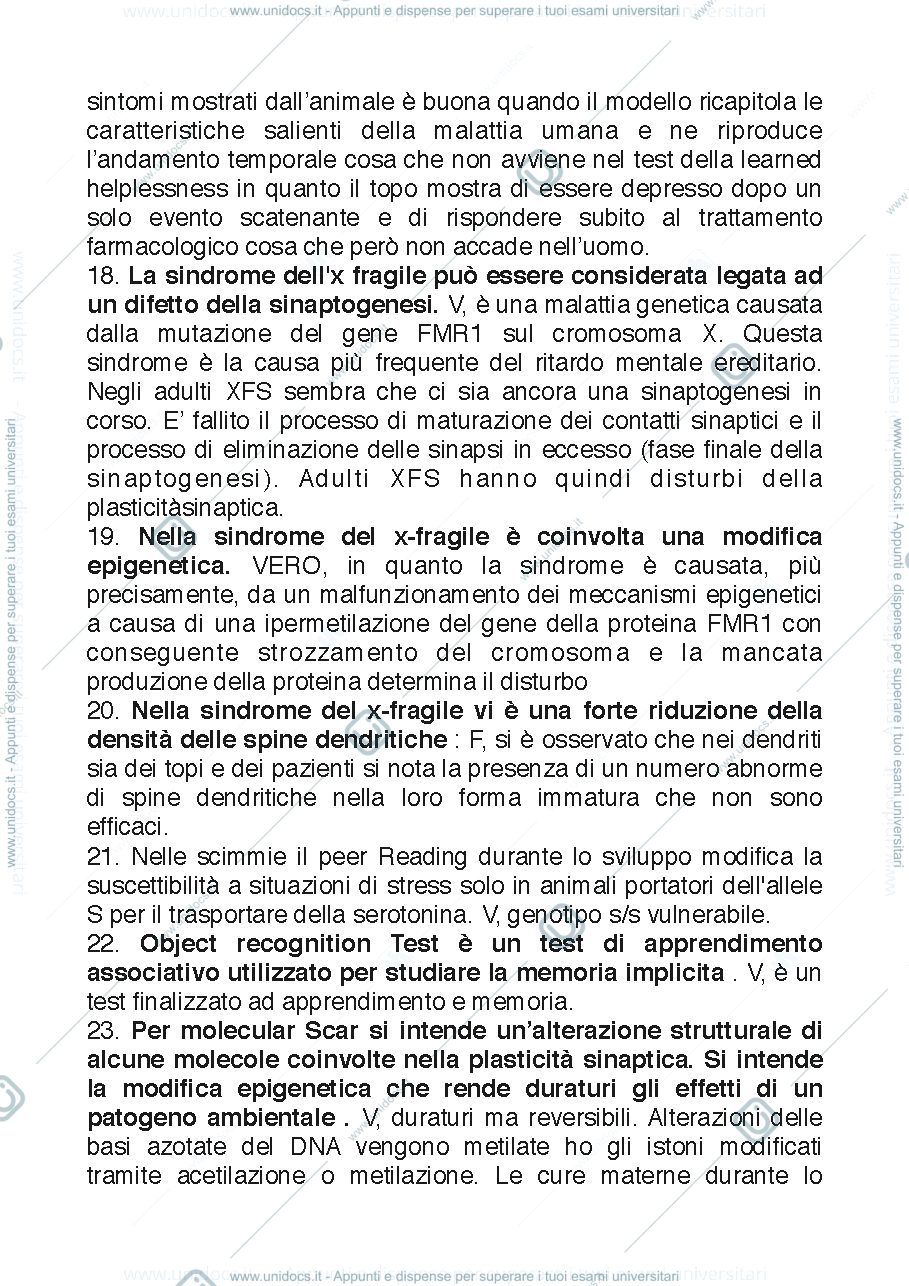 Anteprima pagina 4 — Domande psicobio
