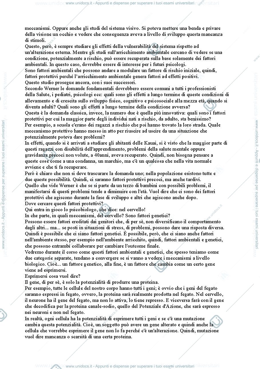 Anteprima pagina 3 — Sbobinature 1°Modulo (Pizzorusso)
