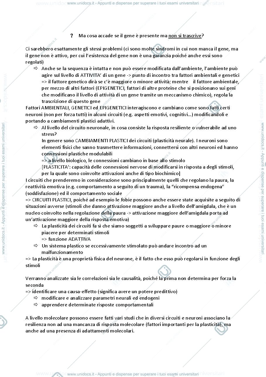 Anteprima pagina 3 — Psicobiologia della resilienza e della vulnerabilità 