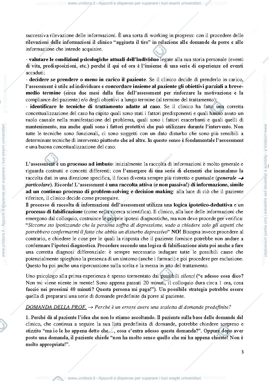 Anteprima pagina 3 — Psicodiagnostica clinica