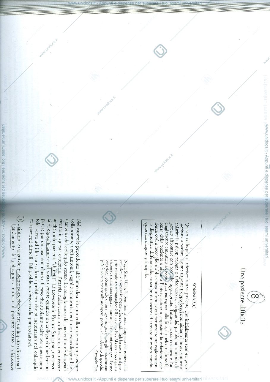 Anteprima pagina 1 — Parte IV "The clinical interview with DSM-IV-TR"