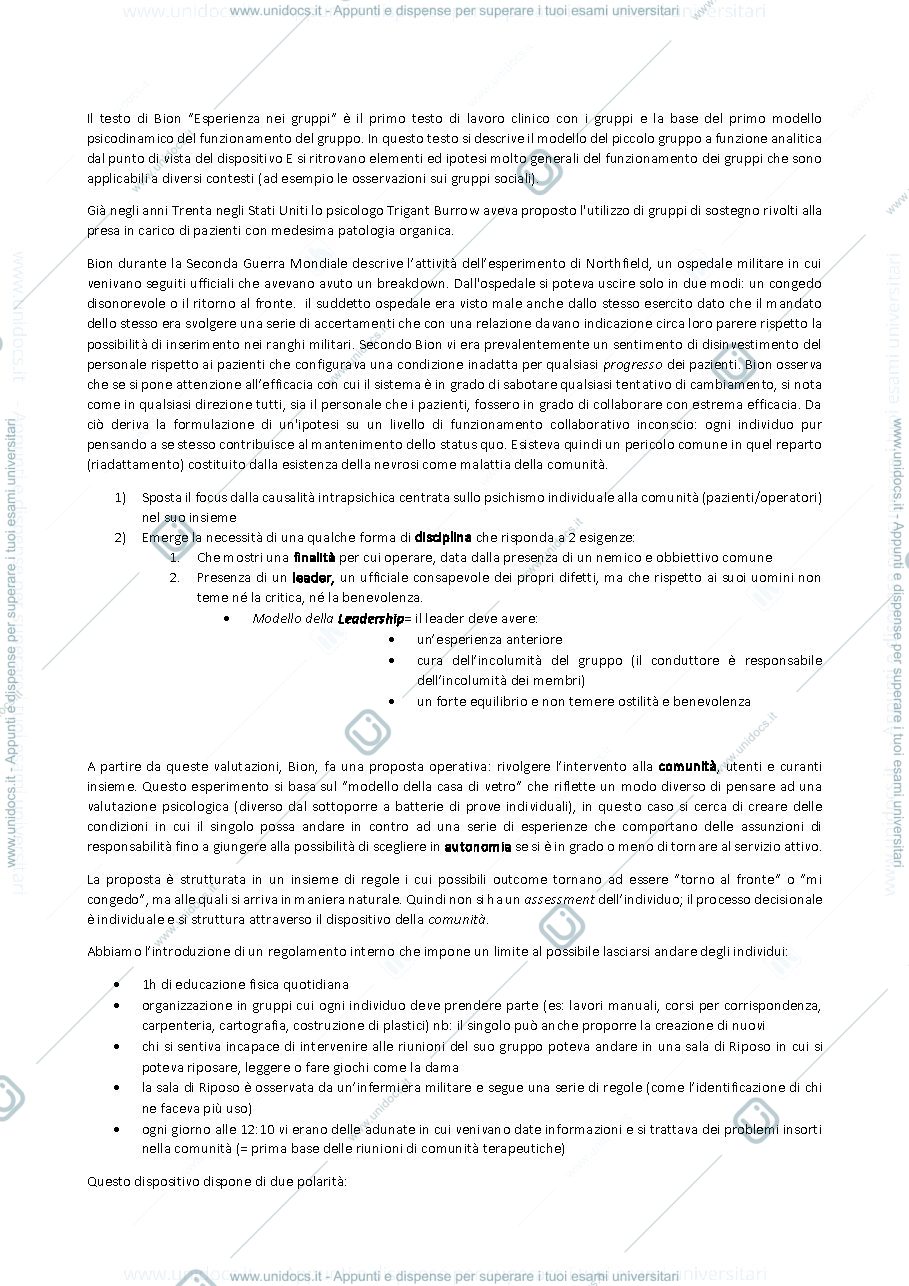 Anteprima pagina 1 — Psicodinamica