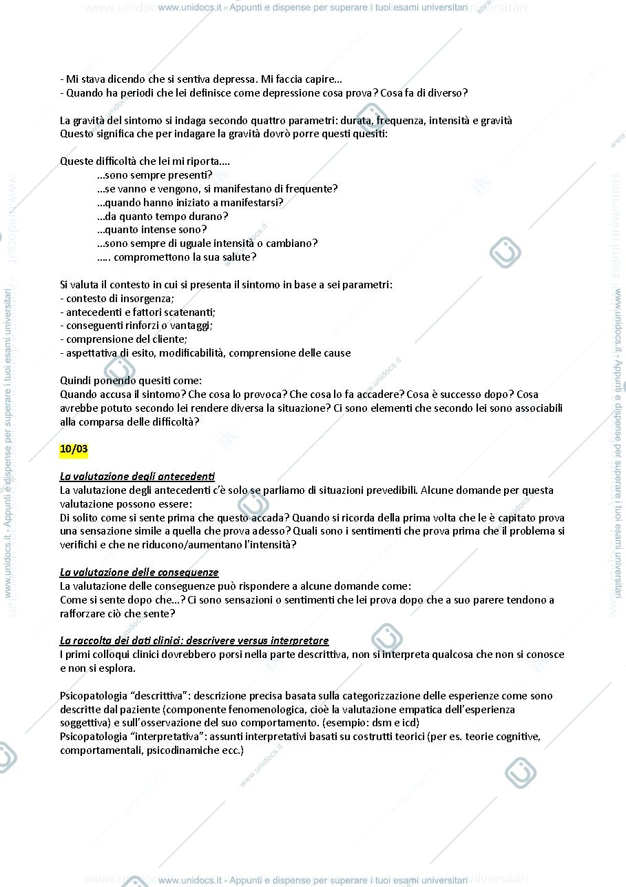 Anteprima pagina 3 — Colloquio psicologico 
