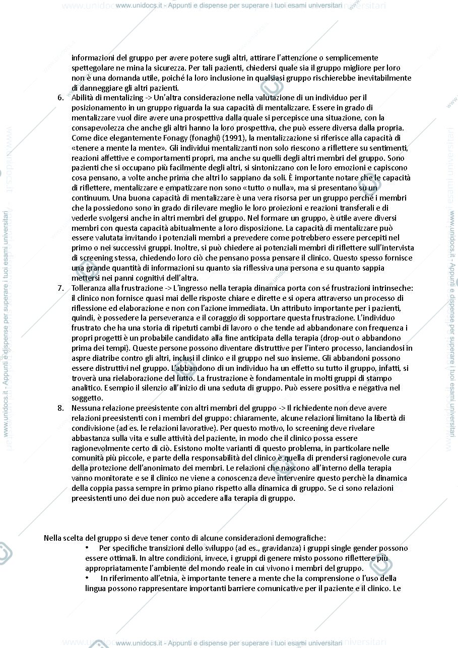 Anteprima pagina 4 — Psicodinamica dei gruppi 