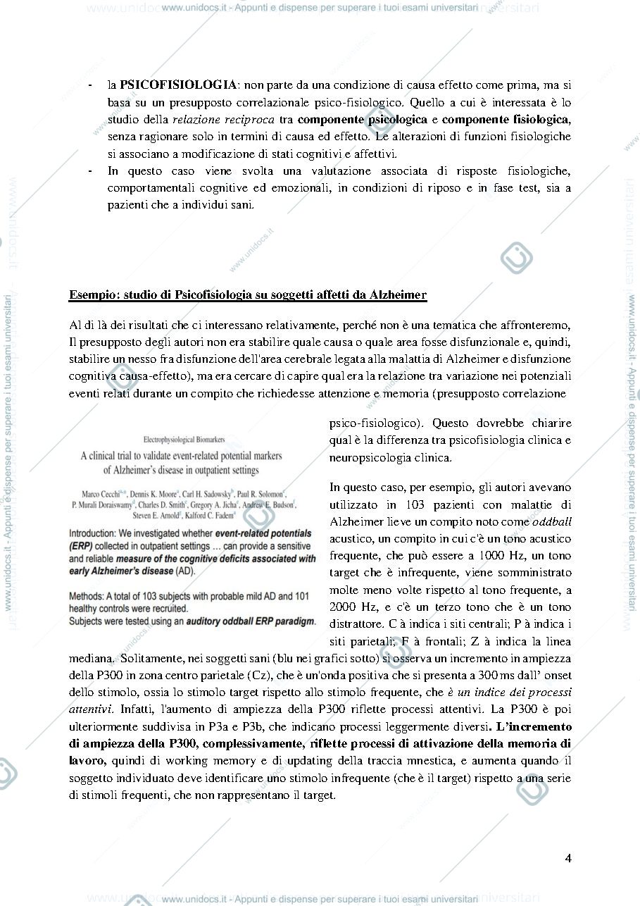 Anteprima pagina 4 — Psicofisiologia clinica e psicosomatica