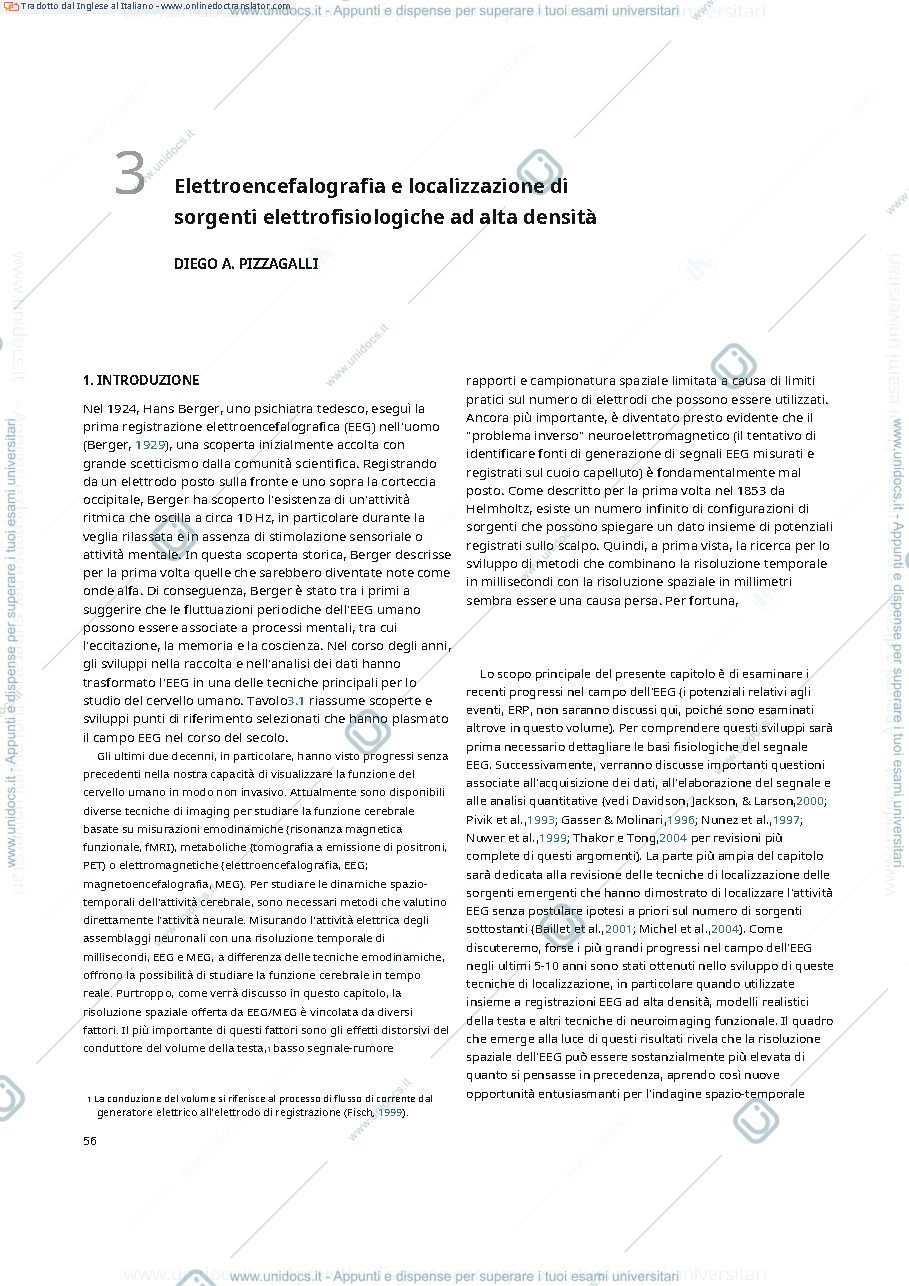 Anteprima pagina 1 — traduzione capitolo 3 cacioppo