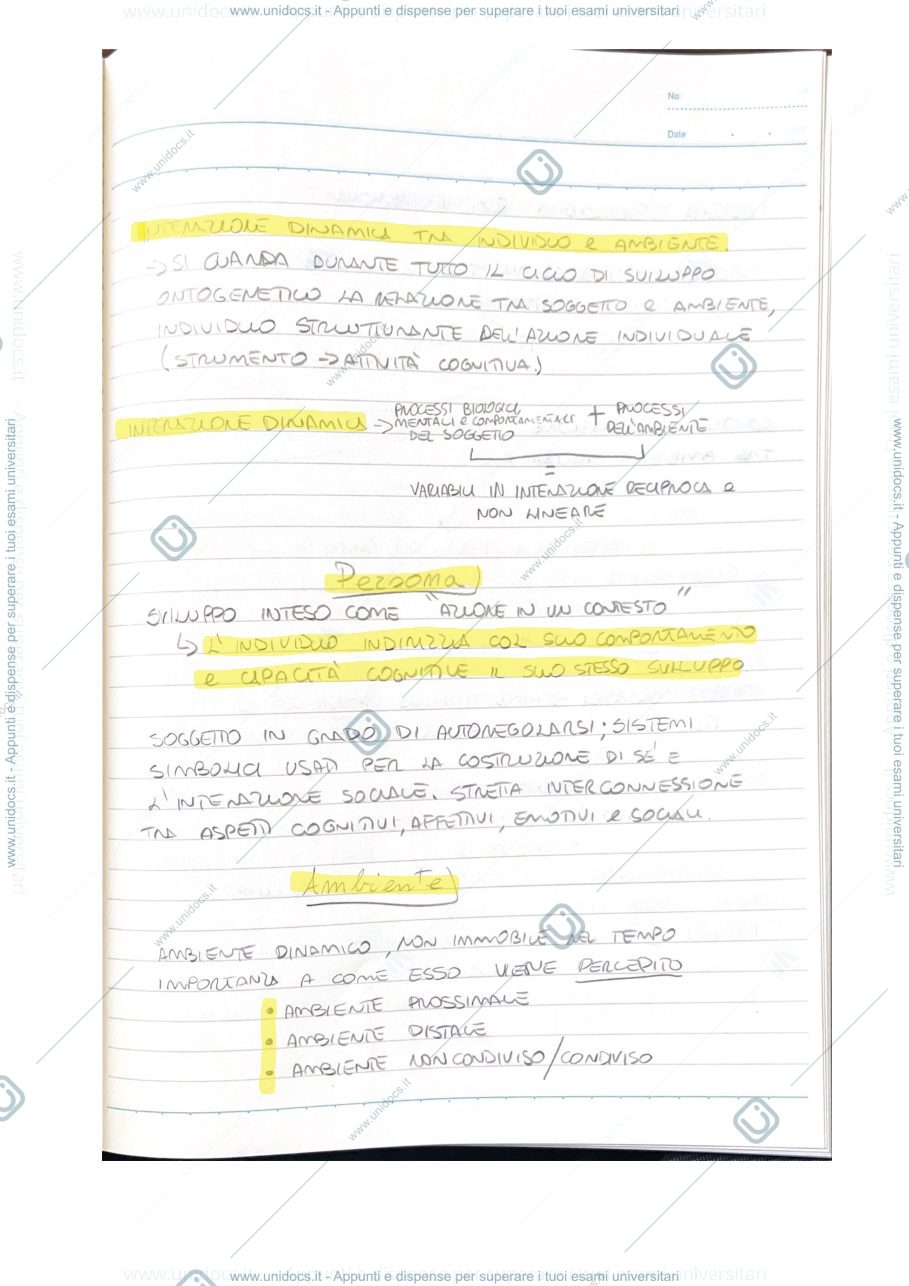 Anteprima pagina 3 — riassunto psicologia dello sviluppo
