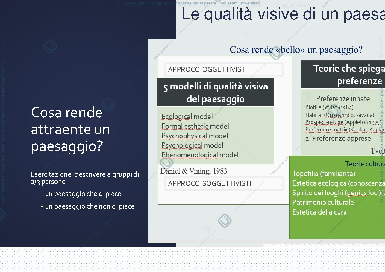 Anteprima pagina 2 — percezione e valutazione del paesaggio pt 2