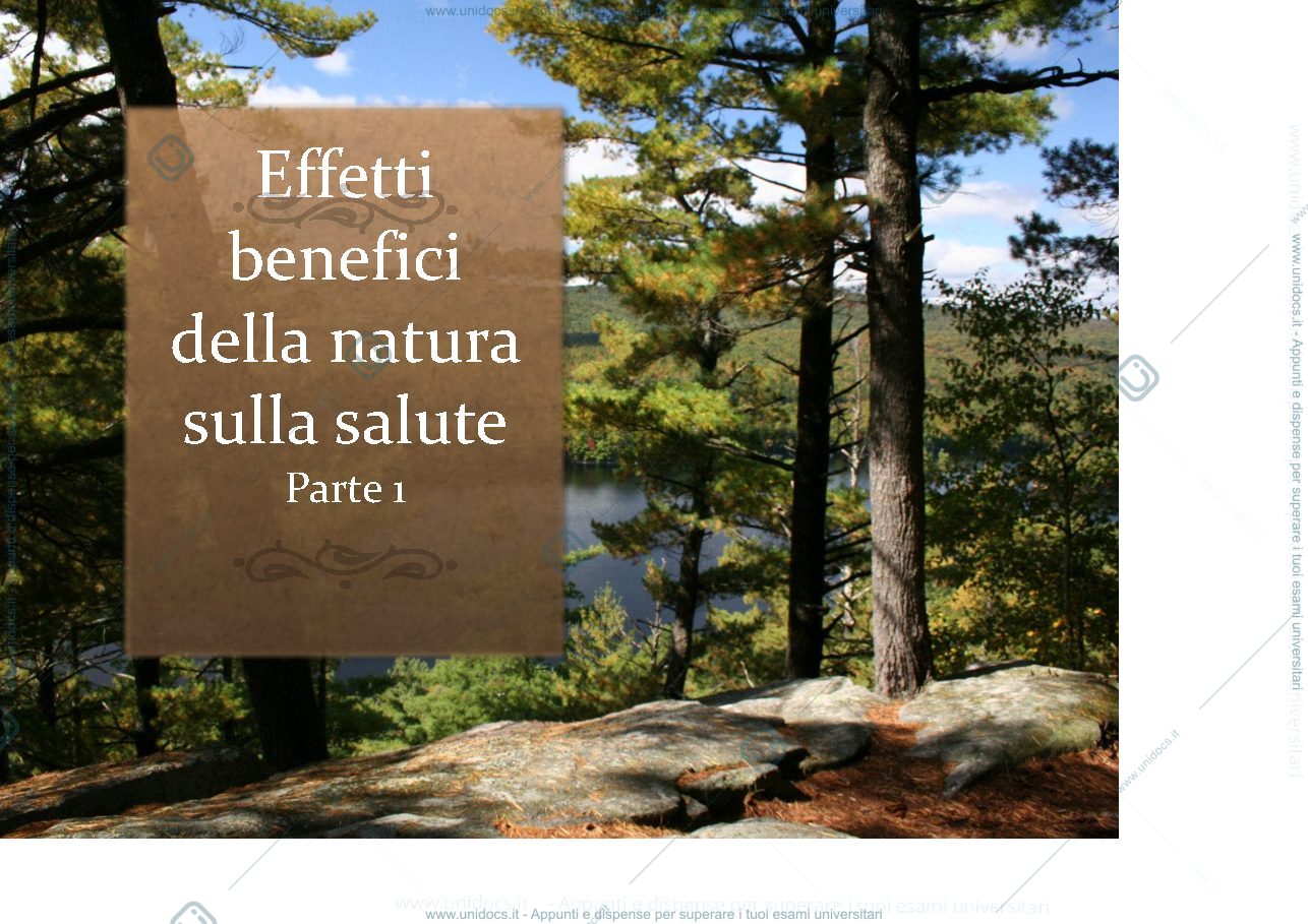 Anteprima pagina 1 — natura e salute pt 1