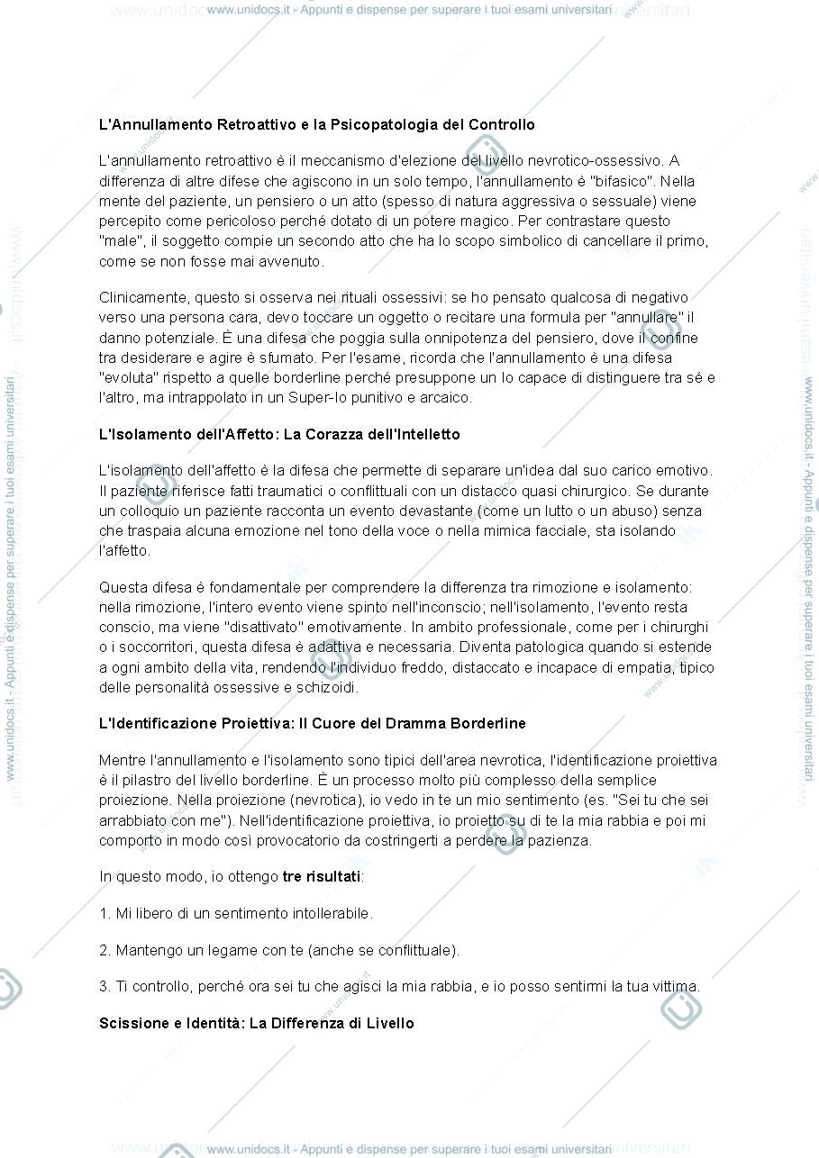 Anteprima pagina 1 — Appunti psicologia clinica