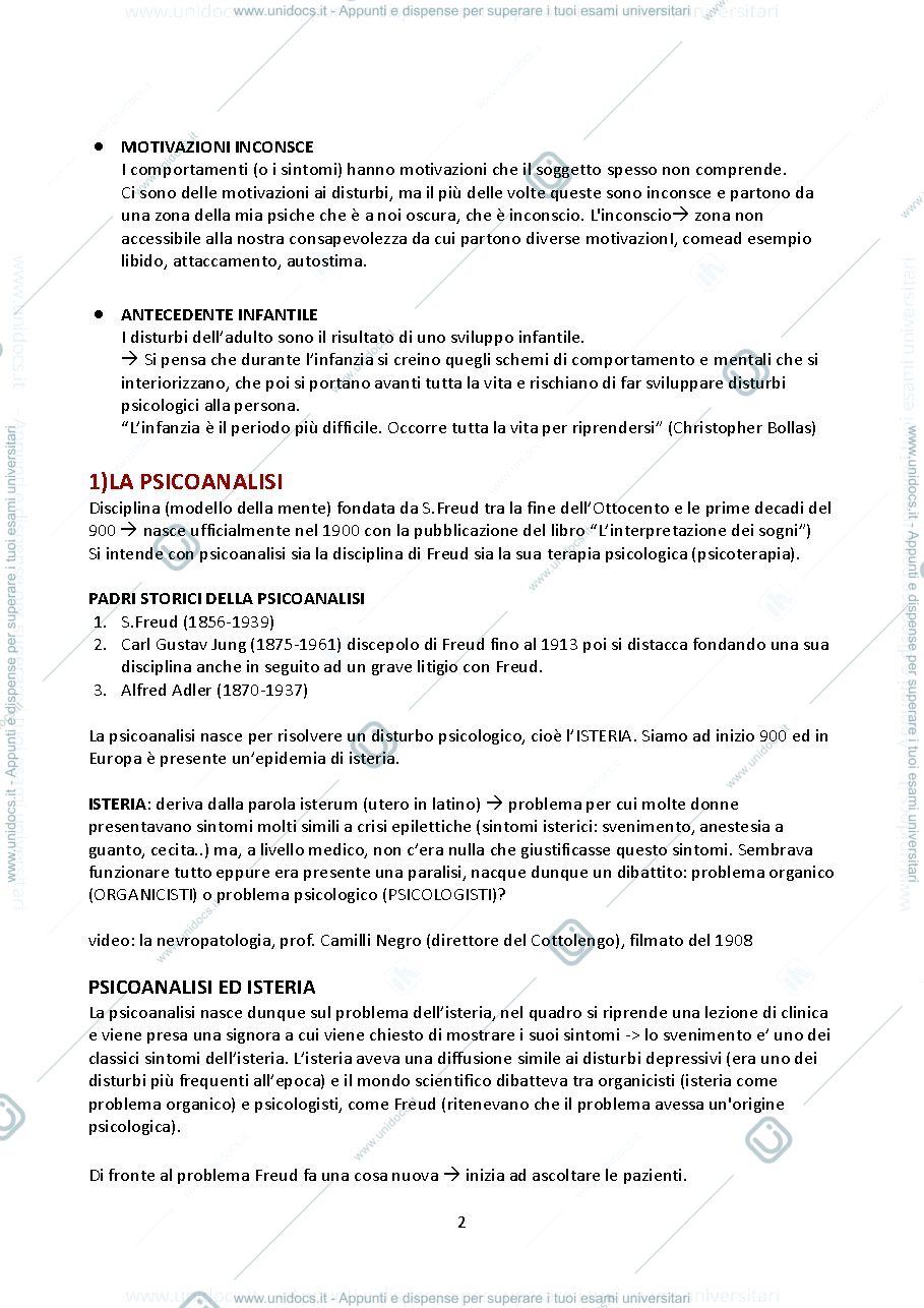 Anteprima pagina 2 — PSICOLOGIA CLINICA