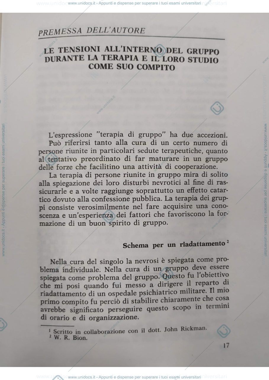 Anteprima pagina 1 — Capitolo 8  esperienze di gruppo 