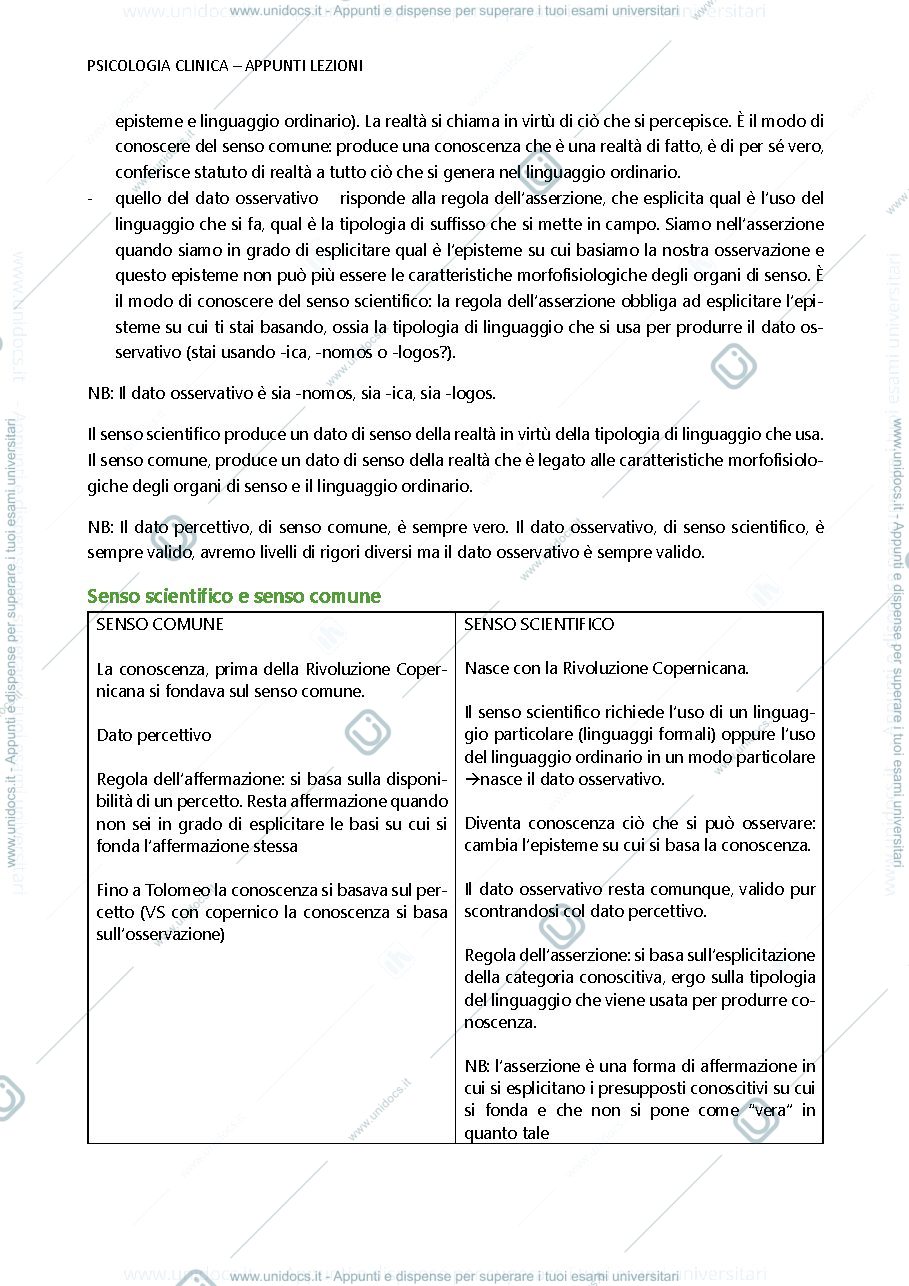 Anteprima pagina 4 — Appunti psicologia clinica Turchi
