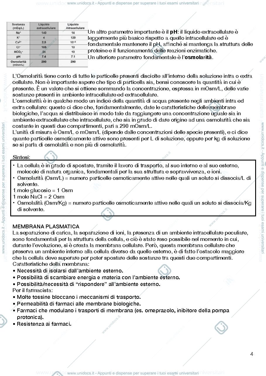 Anteprima pagina 5 — Fisiologia cellulare