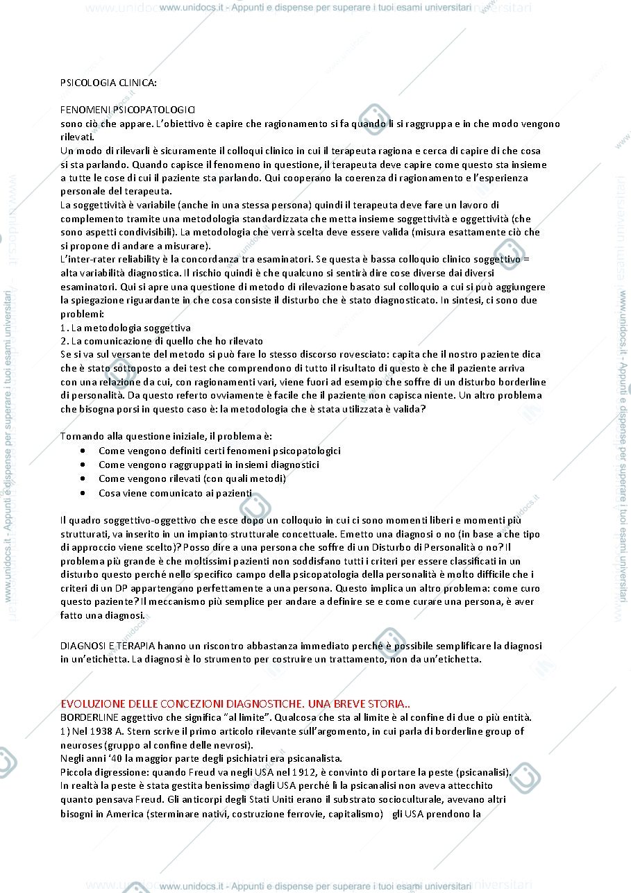 Anteprima pagina 1 — Psicologia clinica_1