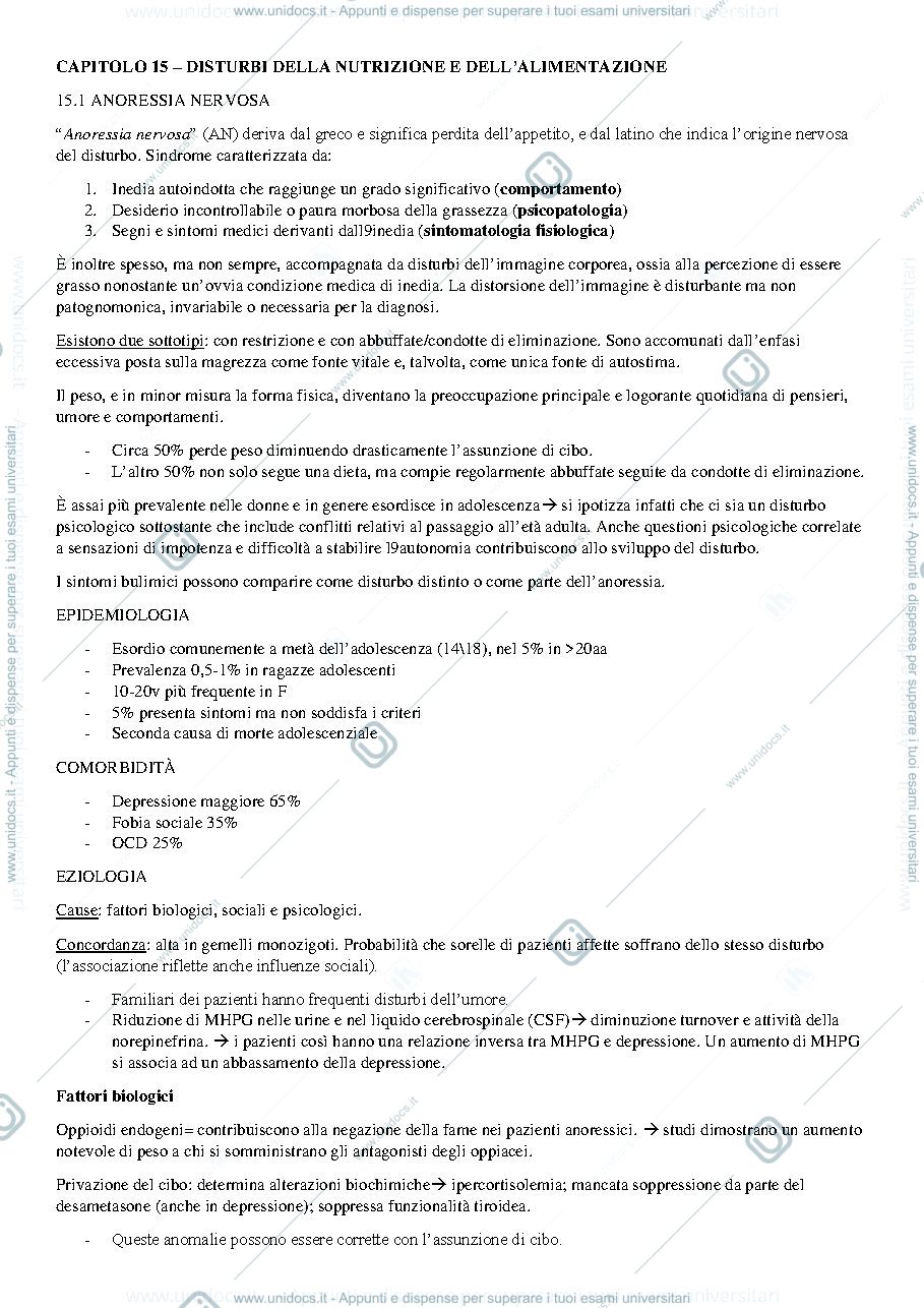 Anteprima pagina 1 — Riassunto Kaplan