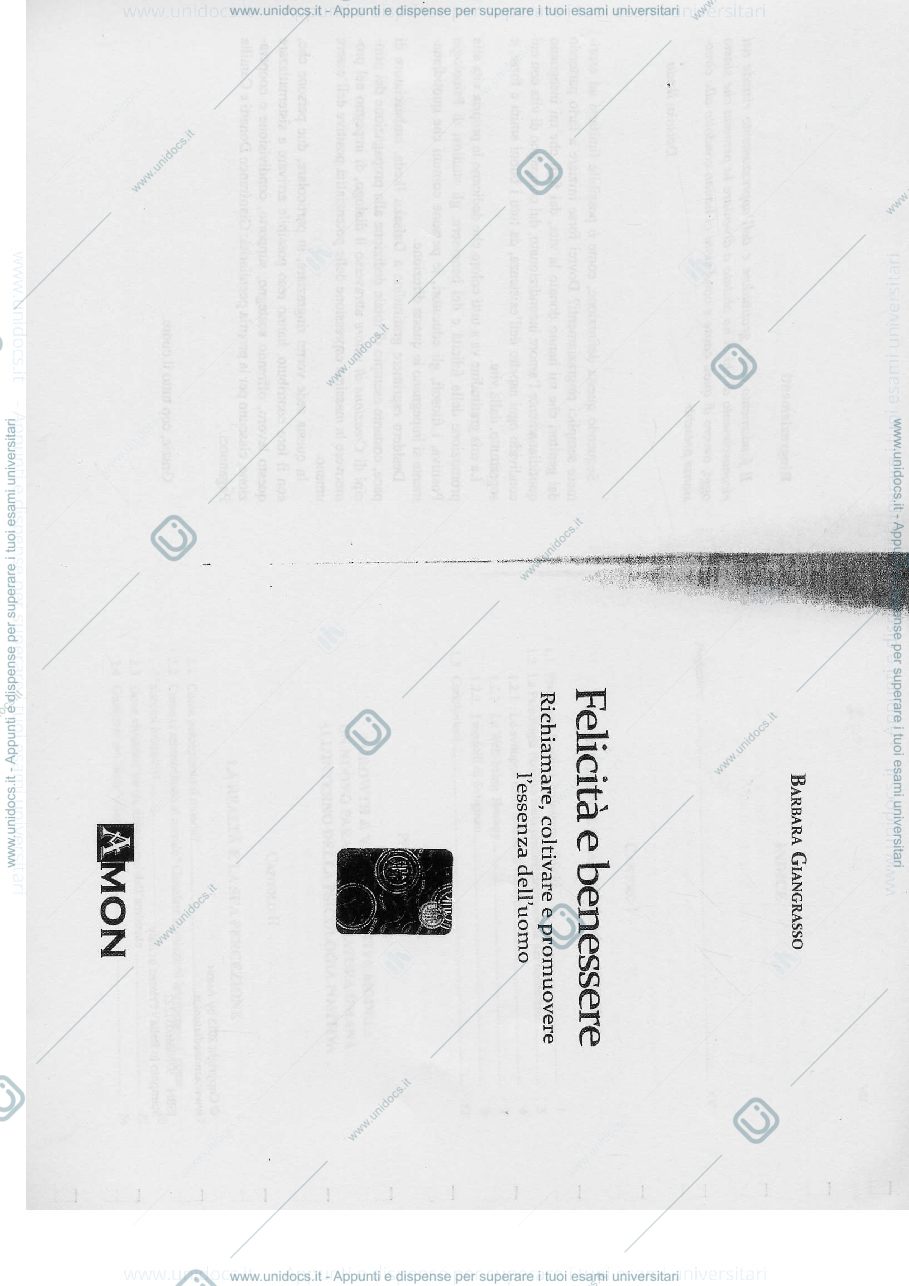 Anteprima pagina 1 — "Felicità e Benessere" (Giangrasso)