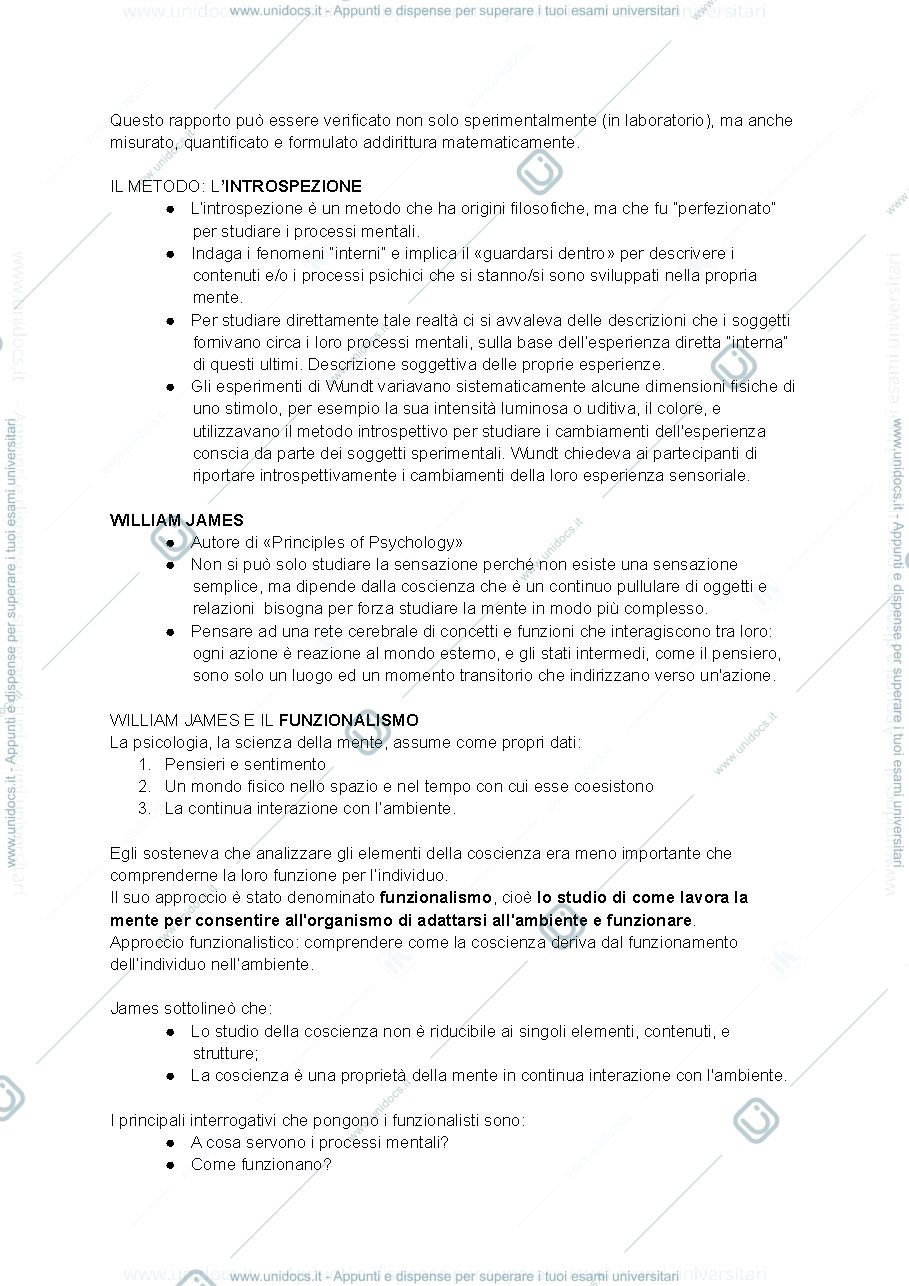 Anteprima pagina 3 — Appunti Psicologia cognitiva