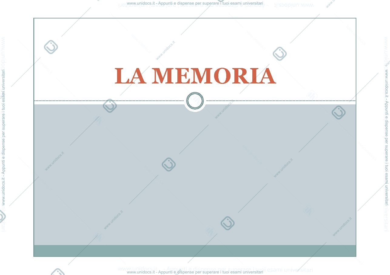 Anteprima pagina 1 — memoria