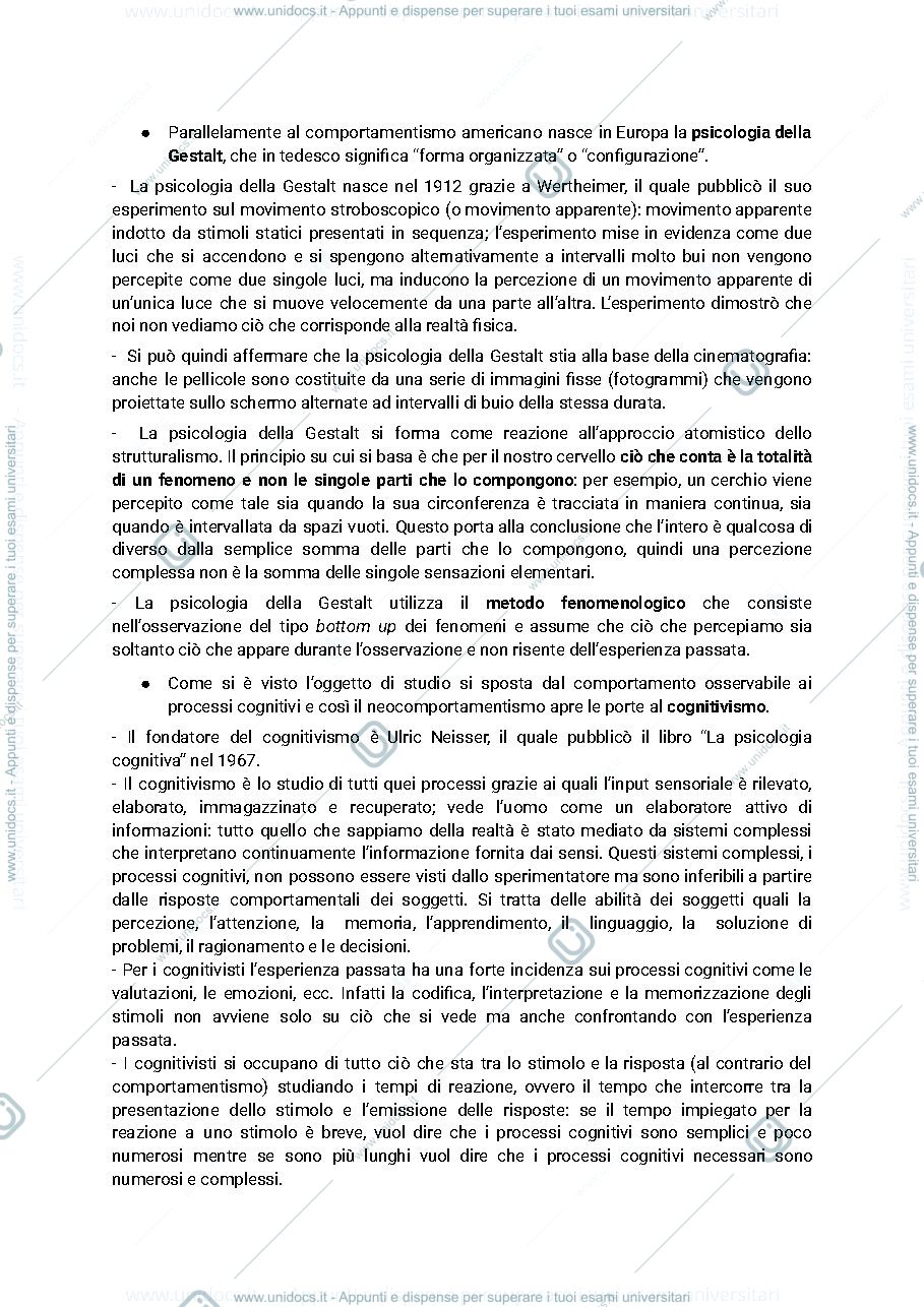 Anteprima pagina 3 — Psicologia cognitiva e ergonomia