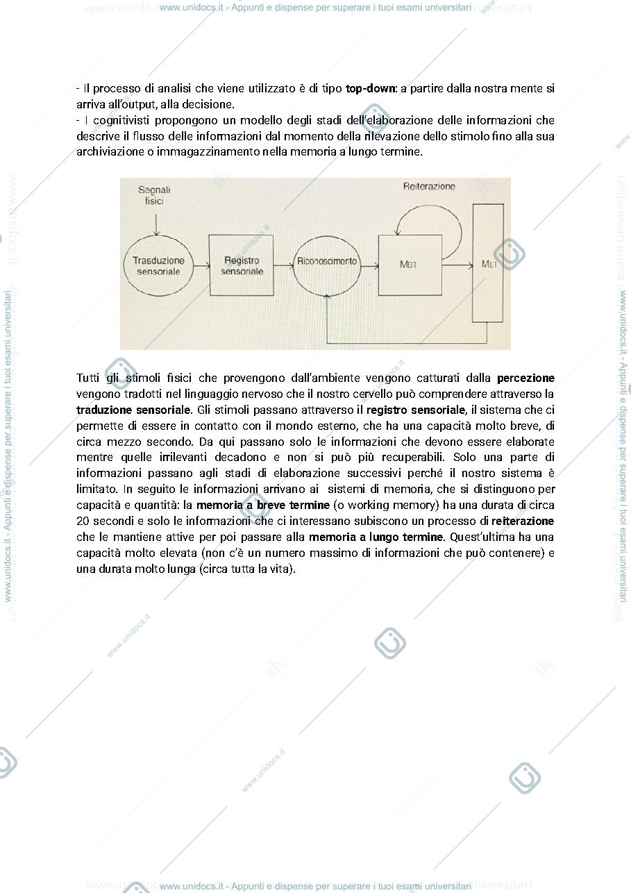 Anteprima pagina 4 — Psicologia cognitiva e ergonomia