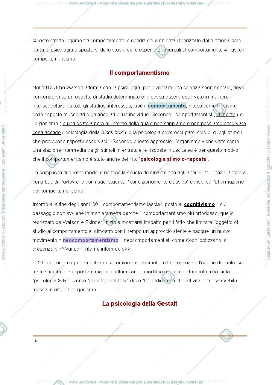 Anteprima pagina 4 — riassunto libri esami