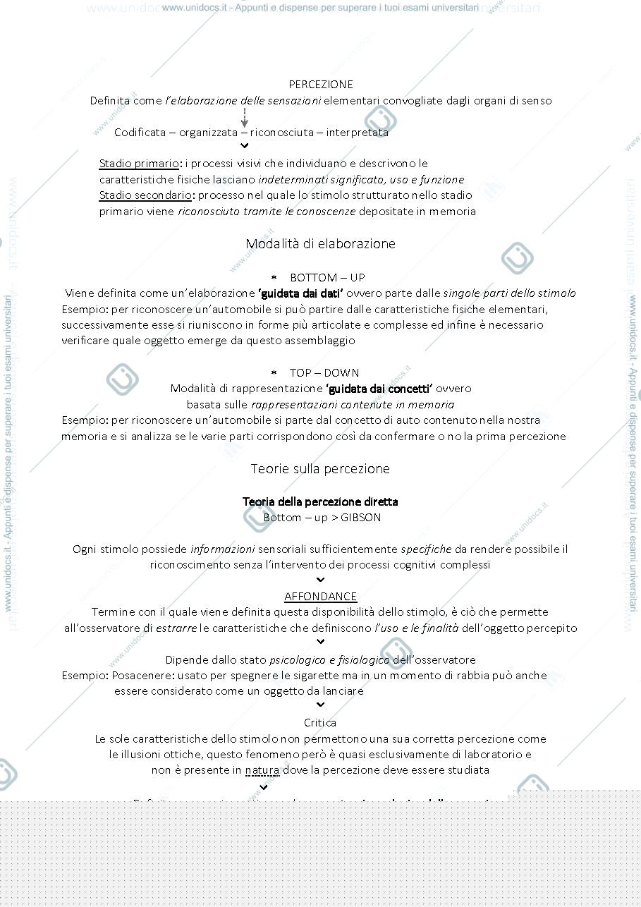 Anteprima pagina 2 — APPUNTI PSICOLOGIA