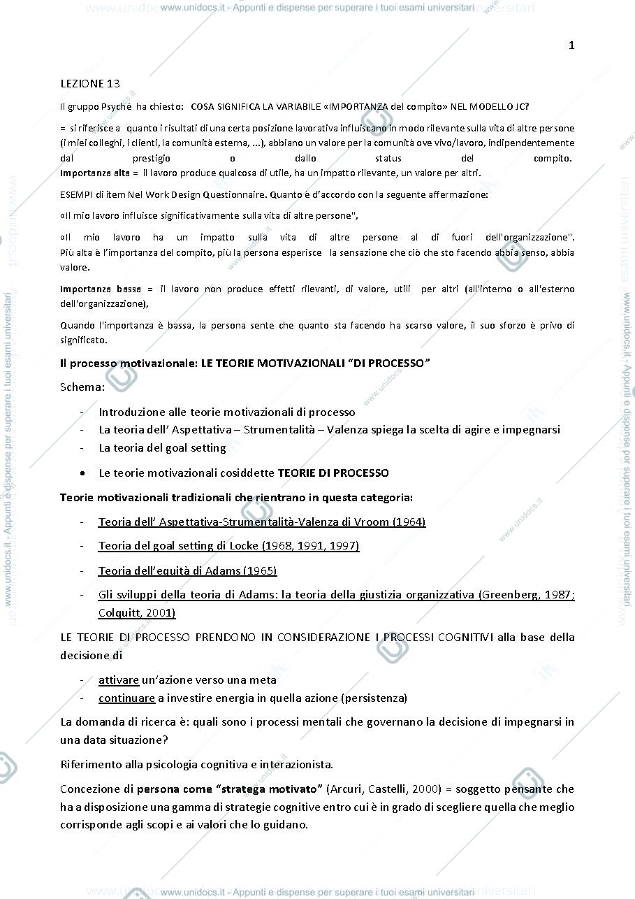 Anteprima pagina 1 — lezione 13 di PsdL