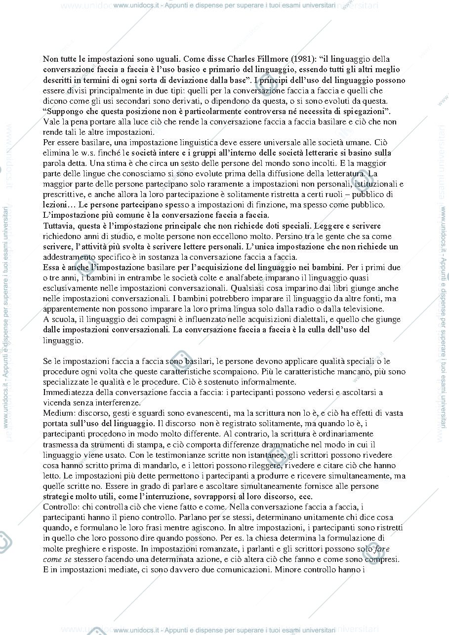 Anteprima pagina 2 — Appunti esame psicolinguistica articolo a scelta Barsalou