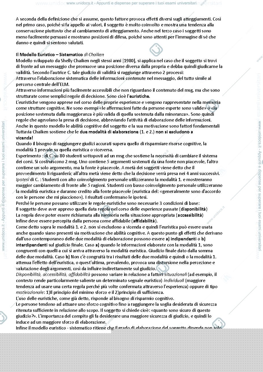 Anteprima pagina 3 — Riassunto "La Persuasione" (Cavazza)