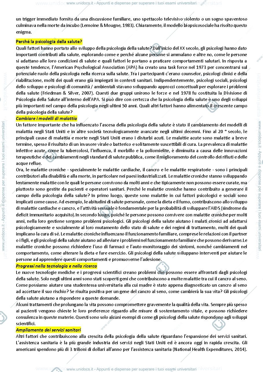 Anteprima pagina 4 — Riassunto Taylor