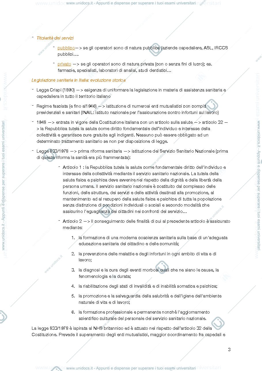 Anteprima pagina 3 — Appunti di Psicologia della salute 