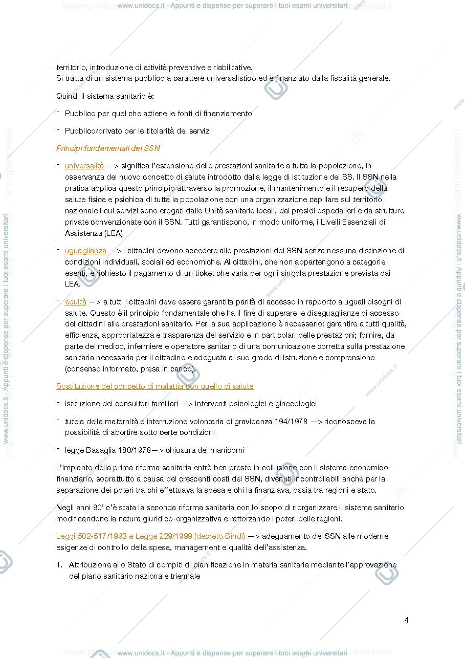 Anteprima pagina 4 — Appunti di Psicologia della salute 