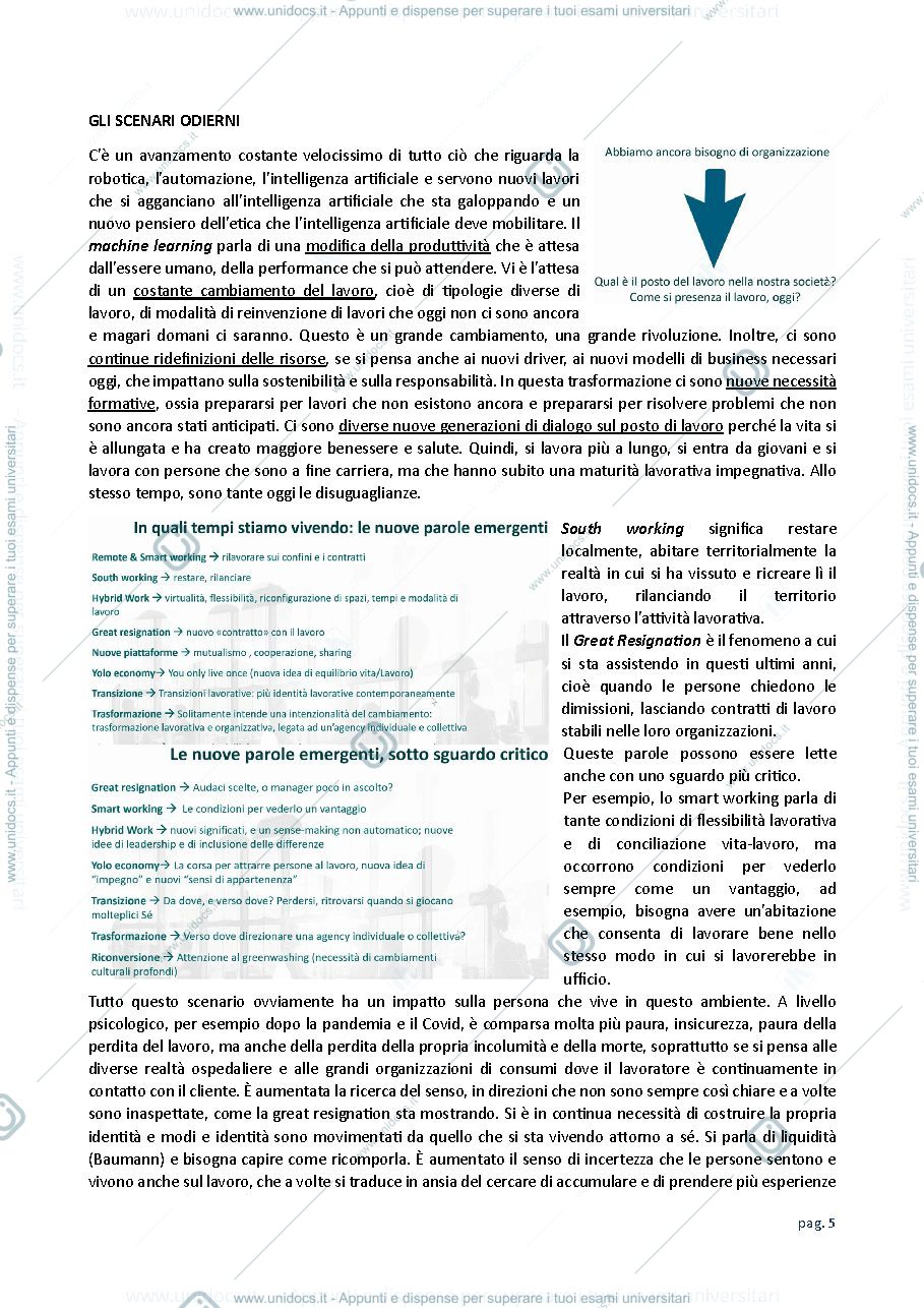 Anteprima pagina 5 — Appunti di Psicologia delle Relazioni