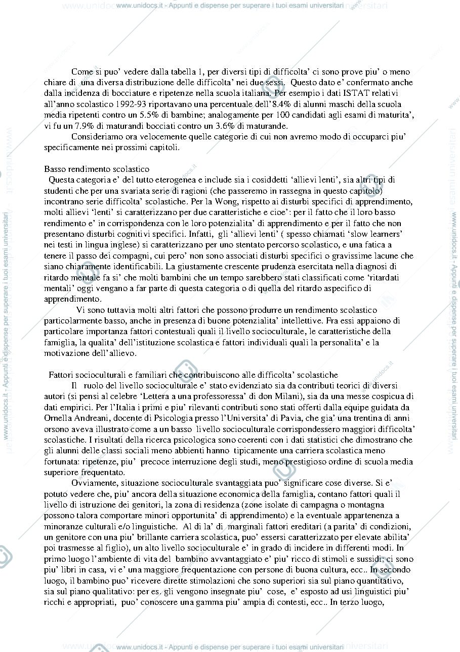 Anteprima pagina 2 — Cornoldi - Le difficoltà di apprendimento