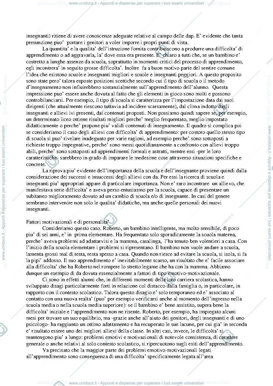 Anteprima pagina 4 — Cornoldi - Le difficoltà di apprendimento