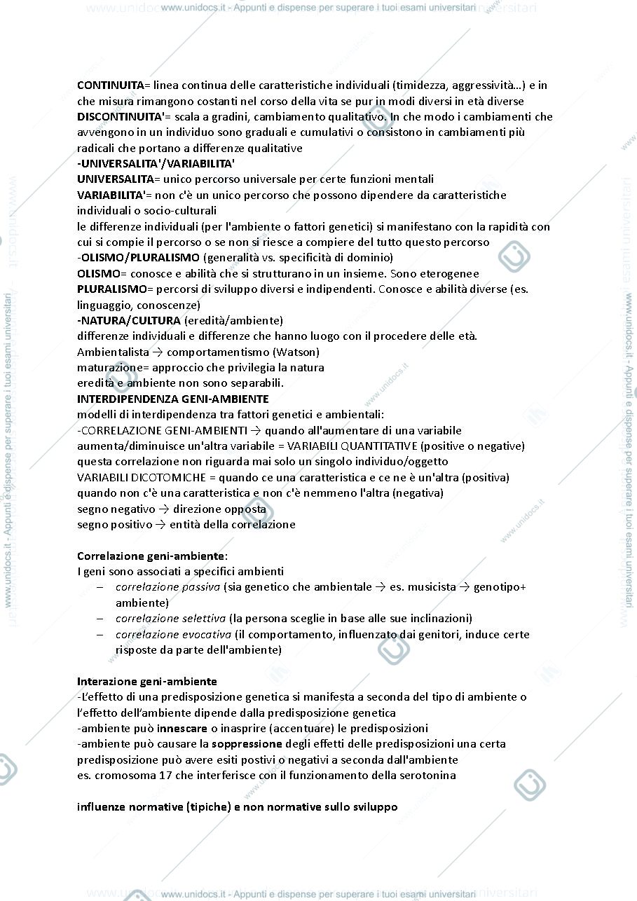 Anteprima pagina 2 — psicologia dello sviluppo