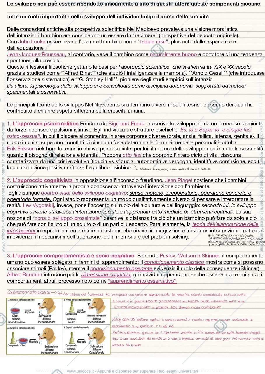 Anteprima pagina 2 — psicologia dello sviluppo e dell’educazione 